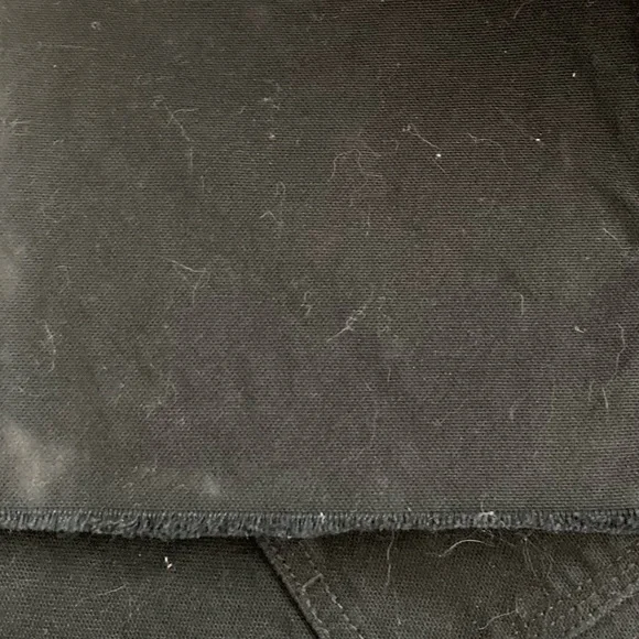 Carhartt Men's Rugged Flex Relaxed Fit Duck Double-Front Utility Work Pant Black - Picture 6 of 10